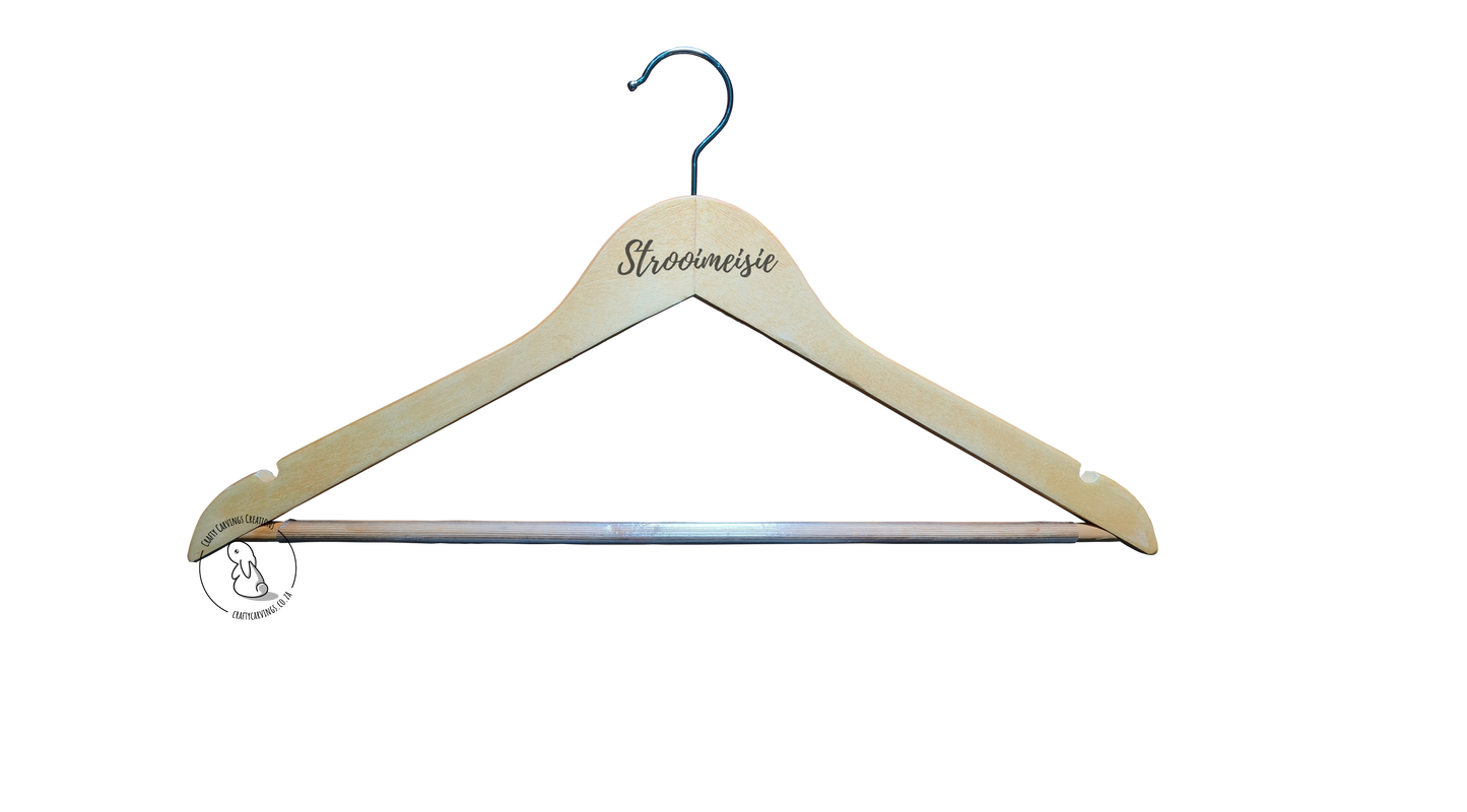 Standard Wooden Wedding Hangers