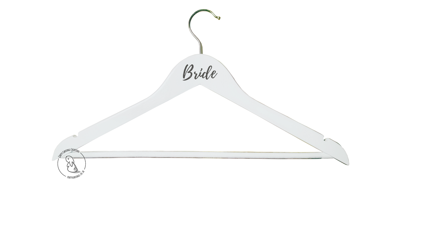 Standard Wooden Wedding Hangers