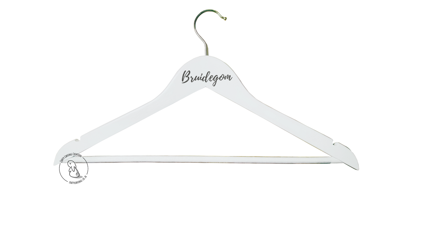 Standard Wooden Wedding Hangers